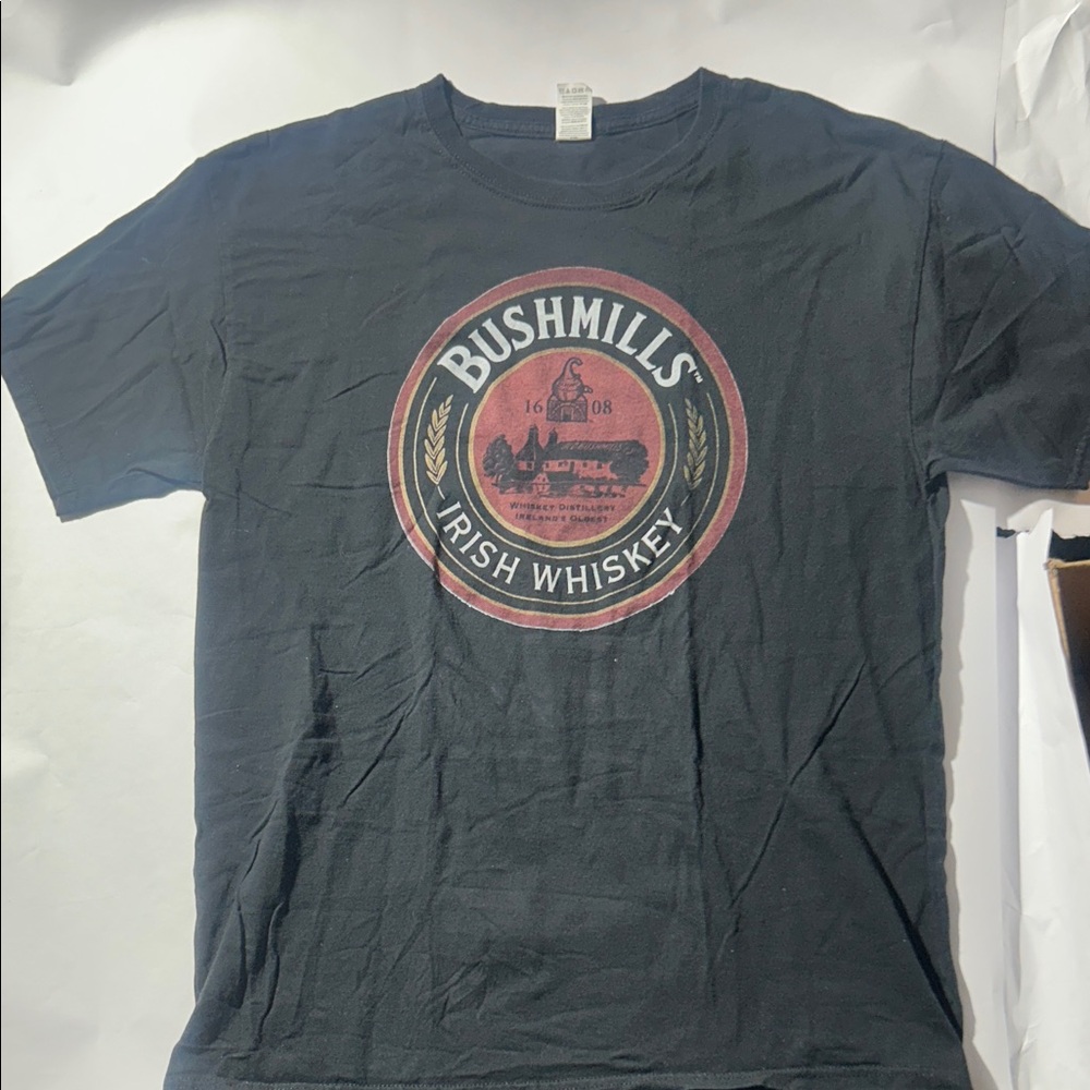 Bushmills Irish Whiskey Black T-Shirt